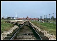 Birkenau Main Gate & Railway