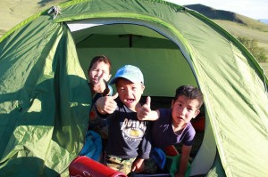 boys tent